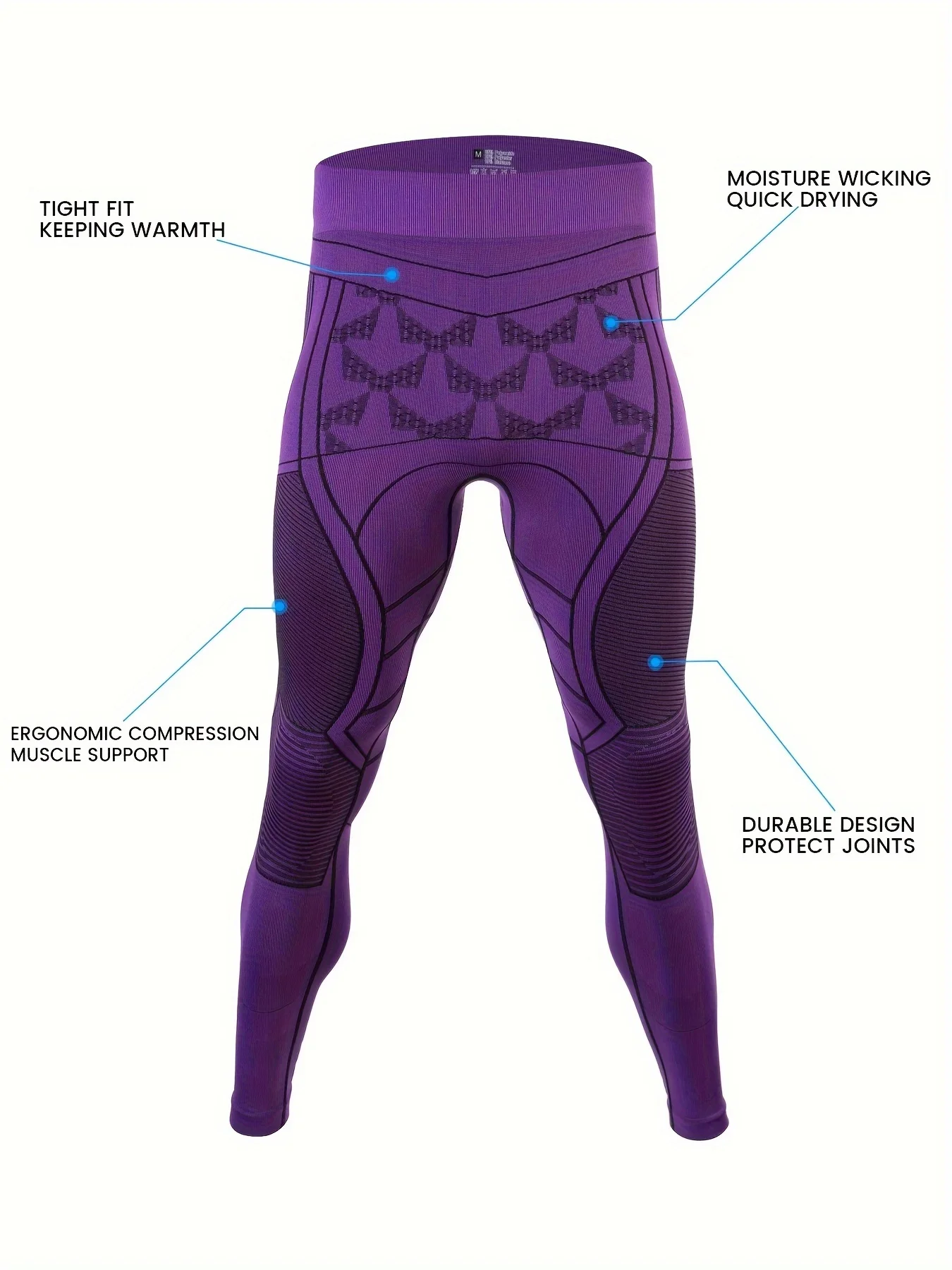Damen-Thermounterwäsche, Ski, atmungsaktiv, warm, Basisschicht, Winter, lange Unterhosen, Oberteil, Unterteil, Sets für kaltes Wetter – Detail 3