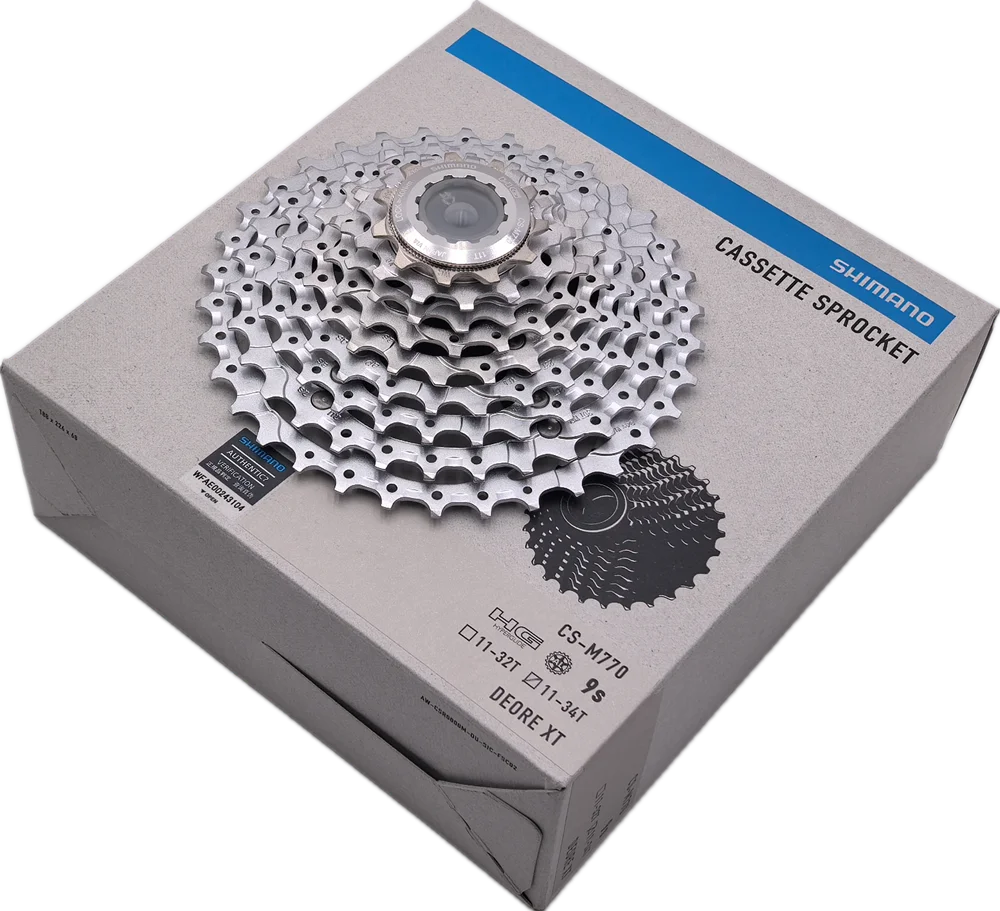 SHIMANO XT CS-M770 마운틴바이크 캐세트, 진짜로 오리지널과 똑같은가?
