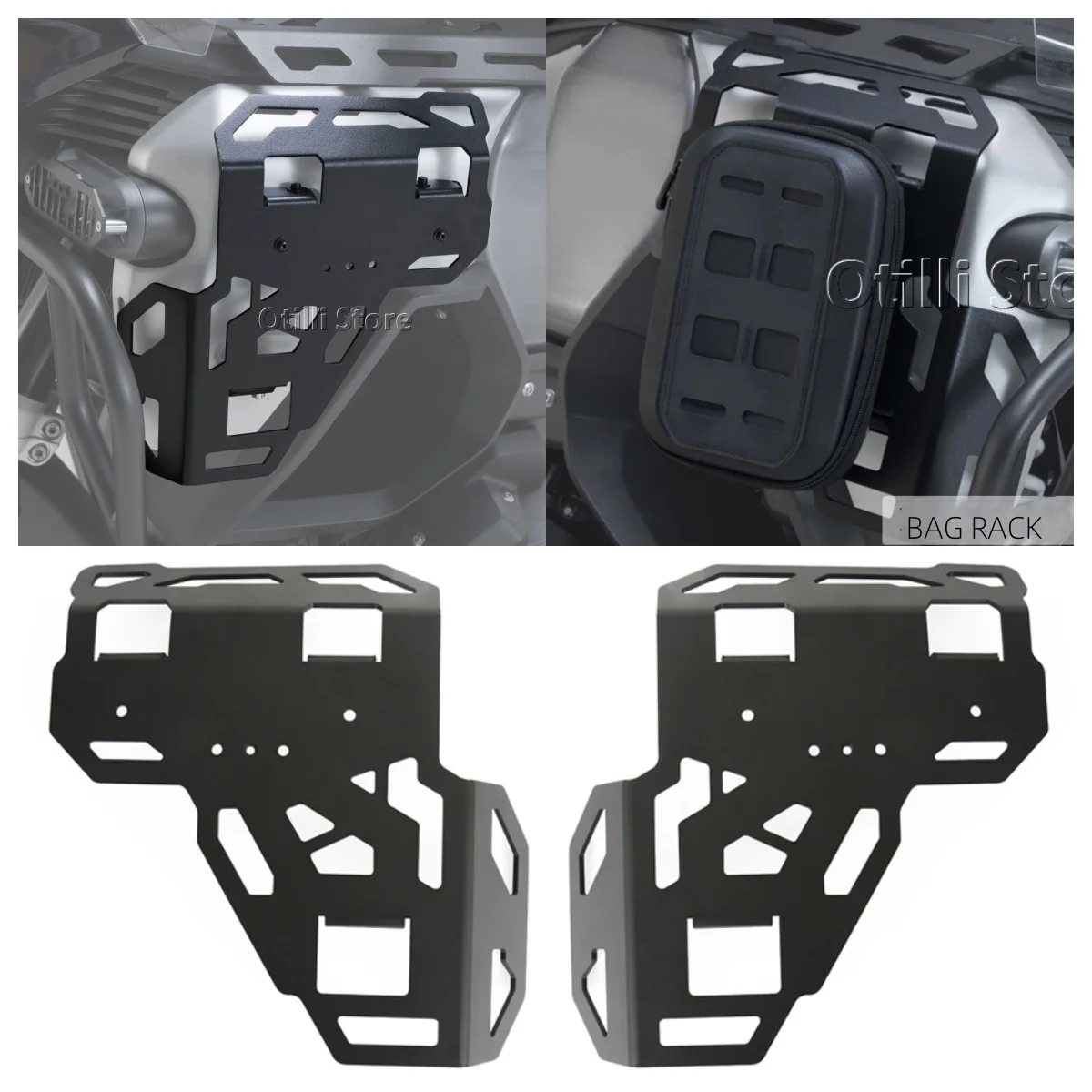 

R1300GS Adventure Motorcycle Side Bag Bracket Fuel Tank Side Rack Saddlebag Carrier Mount Holder For BMW R 1300 GS ADV GS1300