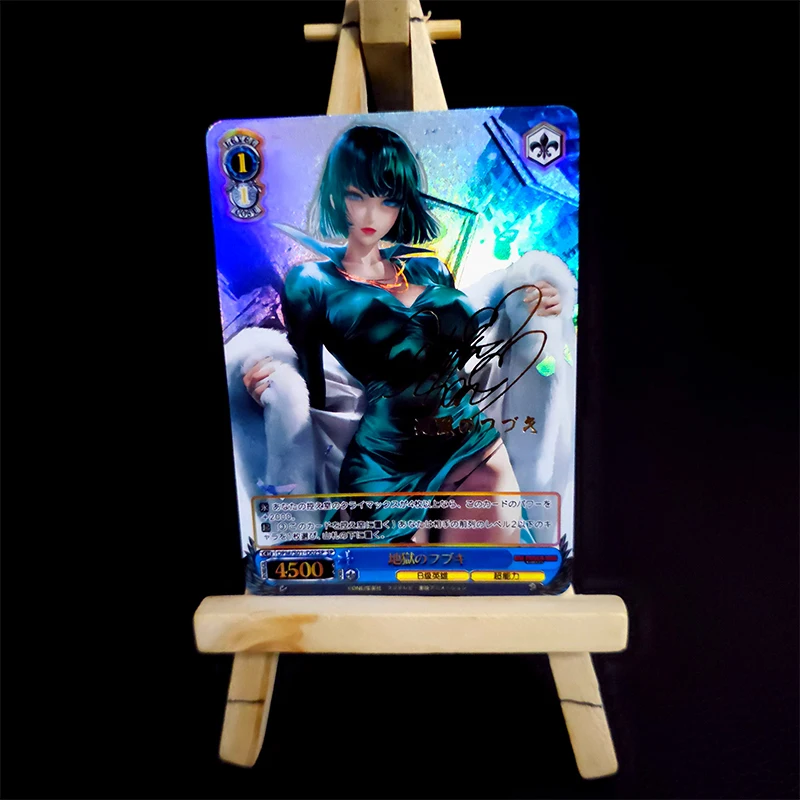 ONE PUNCH MAN Anime Characters Senritsu No Tatsumaki Fubuki DIY Homemade Collection Card Christmas Birthday Gift Game Toys