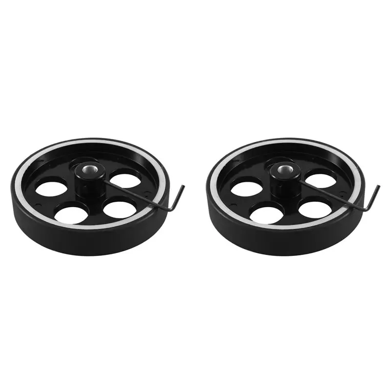 A19F-2Pcs 300Mmx8mmx18mm Industrial Aluminum Rubber Measuring Encoder Meter Wheel For Industrial Encoder Encoder