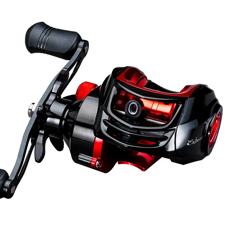 

Water drop wheel, all-metal far-cast anti-fried line magnetic brake ultra-light black micro-object double-line cup wheel