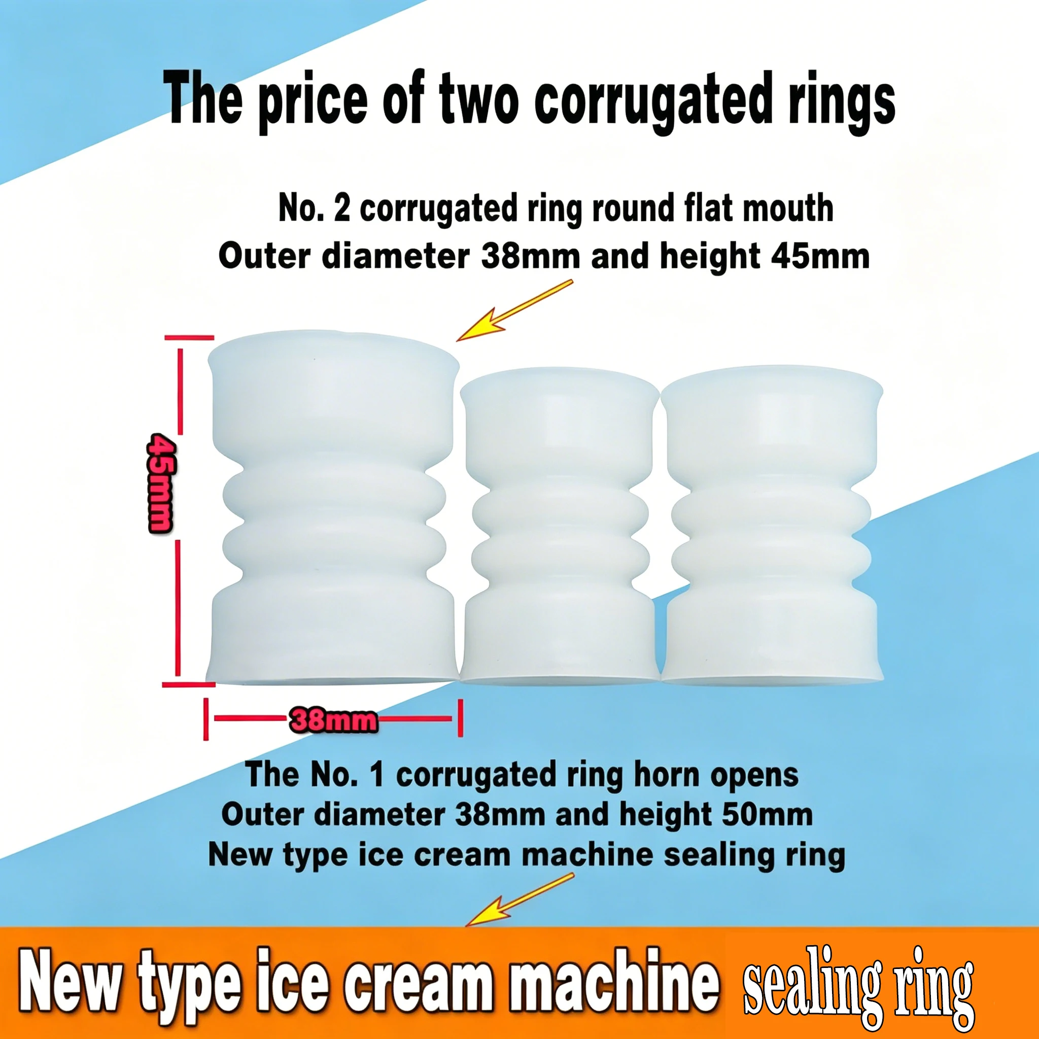 

Уплотнительное кольцо для машины для мороженого, уплотнительное кольцо штока выпускного клапана, волнообразная спираль, I-образное кольцо