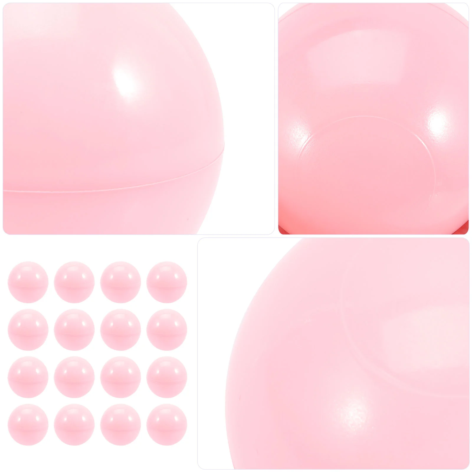 100 Pcs Baby Toy Ocean Ball Wave Ballpit Balls Star Shape 7x7cm for Pits Pink Decorative Plastic Children Pool