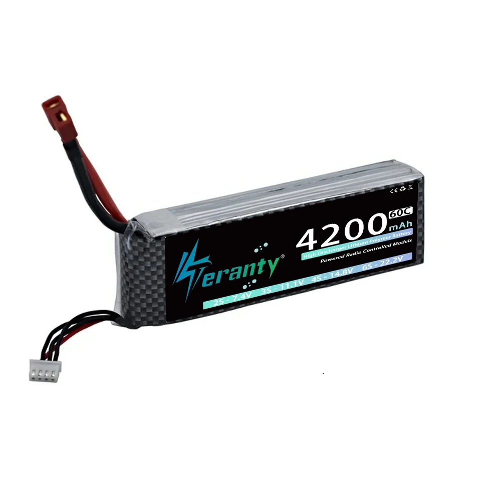 3S Lipo 11.1V 1500mAh 2200mAh 3300mAh 4200mAh 5200mAh 10800mAh Battery For RC Car Airplane Helicopter 11.1V Rechargeable Battery