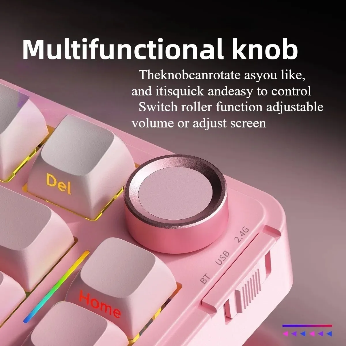 AULA F75/S75Pro Wireless/Bluetooth/Wired Mechanical Keyboard RGB Customized 75% Layout OEM Profile Gasket Structure Keyboard