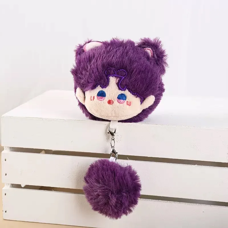 Game Love and Deepspace Xavier Sylus Rafayel Cosplay Keychain Plush Figure Doll Keyring Key Chain Bag Backpack Pendant Prop Gift