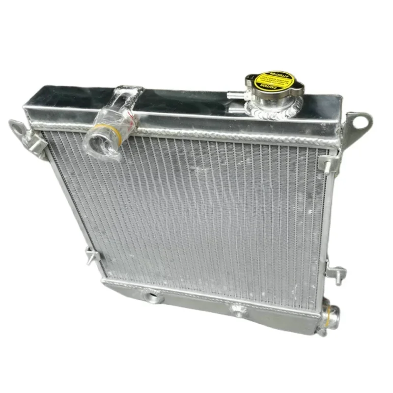 새로운 알루미늄 라디에이터 적합 1975-1985 Autobianchi Lancia A112 3/4/5/6/7 시리즈 900/1000/1050cc Junior/Elite/Abarth/Giovani I4 76