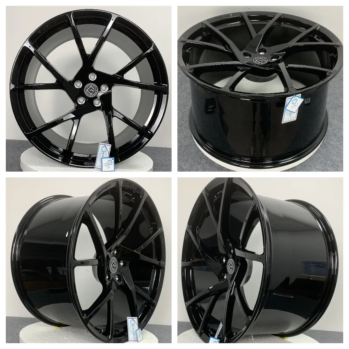 Popular Factory 15 Inch Polished Alloy Car Rims 4X100 Passenger Car Wheels 42mm 40mm 30mm 25mm 20mm 10mm 0mm 120.65mm 115mm ET