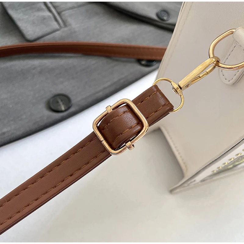 Neue Katzenelfen-Handtasche: Stylische, vielseitige Damen-Umhängetasche, trendige Fantasy-Schultertasche, quadratische Tragetasche, Aktentasche mit Stauraum – Detail 24