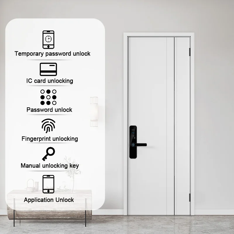 Imagem -06 - Xsdts-digital Electronic Smart Door Lock com Câmera Biométrica Tuya Wi-fi Impressão Digital Cartão Senha Key Unlock SA Expedição Local