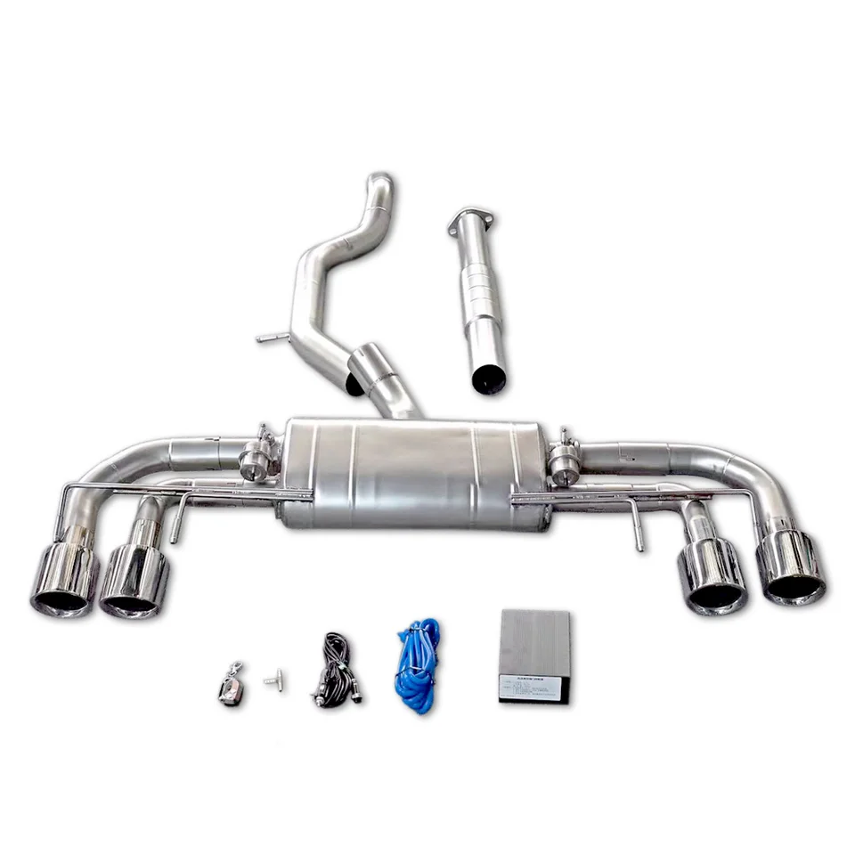 

OEM Catback Exhaust for Cadillac XT4 2.0T 2019-2022 Stainless Steel Exhaust Pipe Muffler Valve Control Exhaust System
