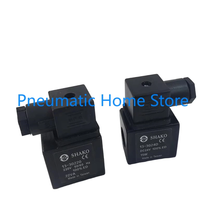 SHAKO 13-30220 Solenoid Valve Coil 13-3024D AC220V DC24V