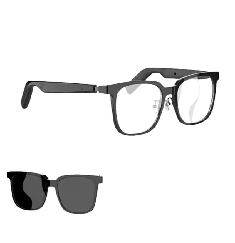 Okulary przeciwsłoneczne z magnetycznym klipsem Sg18 Pro, inteligentne okulary, ochrona UV, lekka oprawka, modne okulary dla kobiet i mężczyzn.