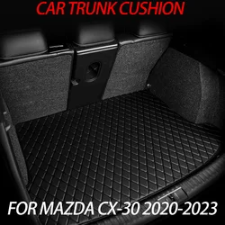 Car Trunk Mat For Mazda CX-30 DM 2020 2021 2022 2023 CX30 CX 30 Dirt-resistant Fully Trunk Mat Rear Cargo Tray Car Accessories