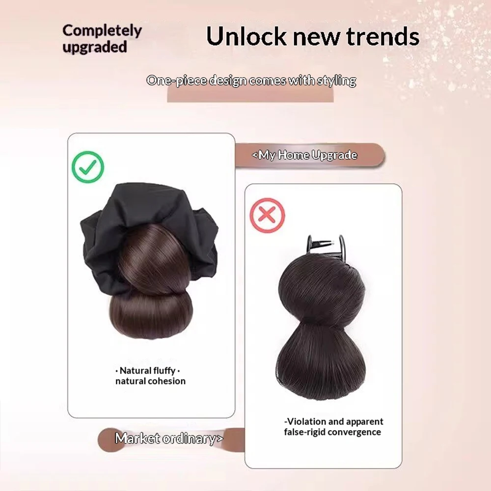 Thumbnail 4 - #87 Best Selling Clip-In Chignon Hair Buns