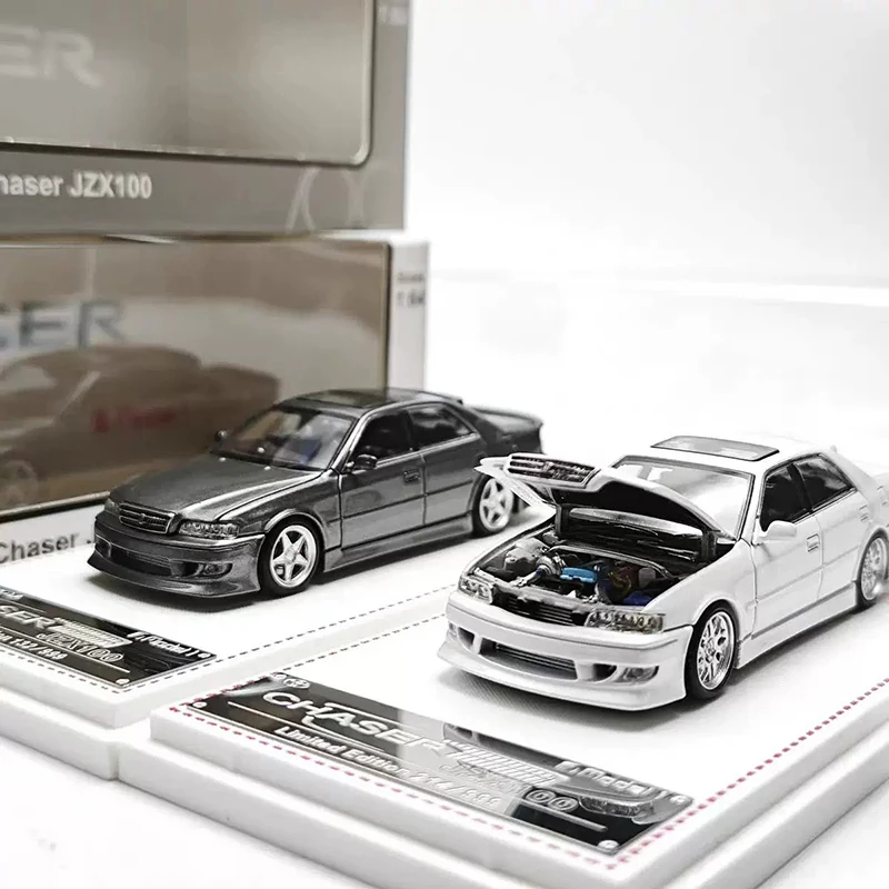 

Модель автомобиля JZX100 MK6 из сплава, масштаб 1:64, статическая коллекционная модель, украшение, праздничный подарок, игрушка, сувенир