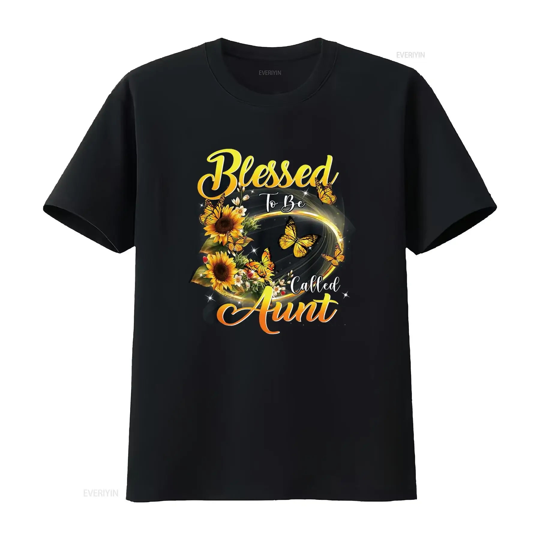 يبارك أن يسمى AunT T Shirt عشاق عباد الشمس مضحك خمر غسلها عارضة مصمم الملابس الشارع الشهير تنفس قليلا