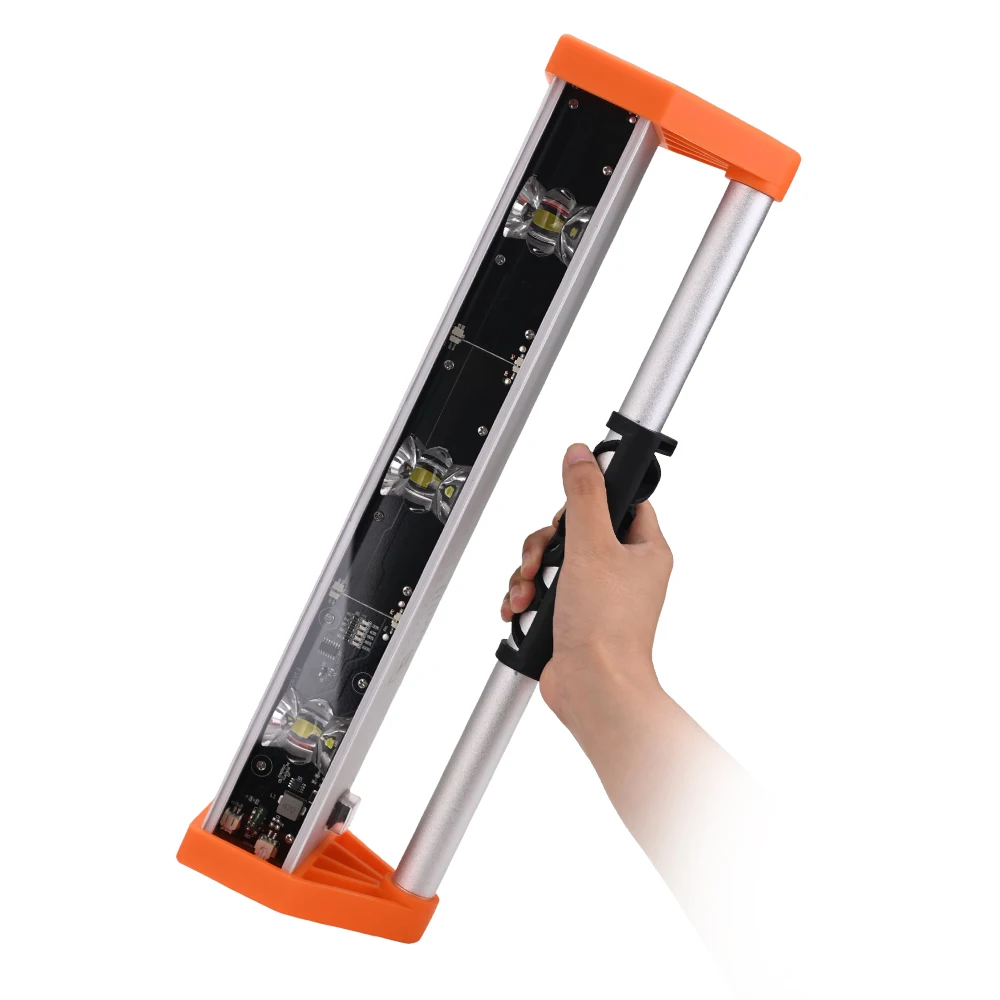 Upgraded Raking Inspection Lamp for Wall Painting Polishing Bridge Deck Constructio Oblique Light Detects Uneven Wall Leveling