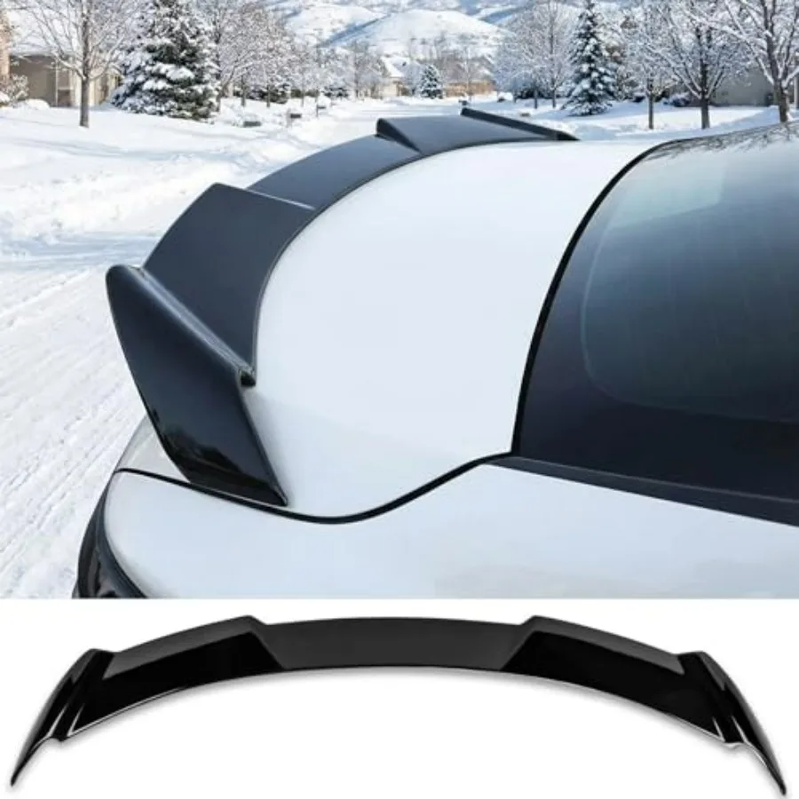 

Rear Spoiler Wing for Toyota Camry 2018-2024 LE/XLE/SE/XSE/Hybrid, Glossy Black ABS Plastic, Aggressive Sporty Style Deck Lid L