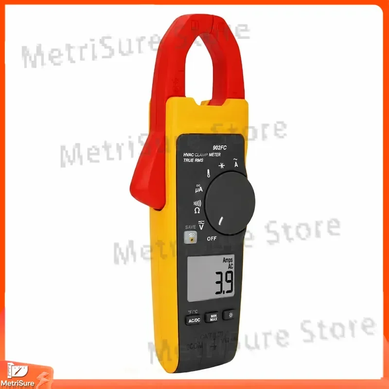 Digital Clamp Meter AC DC Current Tester Multimeter with Auto Range Backlit LCD for Electricians DIY Home Use F319 F317 F312