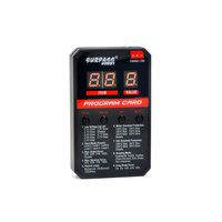 Surpass Hobby ROCKET-RC Universal LED Programming Card Upgraded for RC Car 45A/60A/80A/120A/150A Brushless ESC