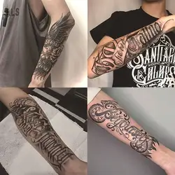 Juice Tattoo Sticker Herb Semi-permanent Waterproof Without Reflective Male Small Arm Personality Long Lasting Body Art Tattoos