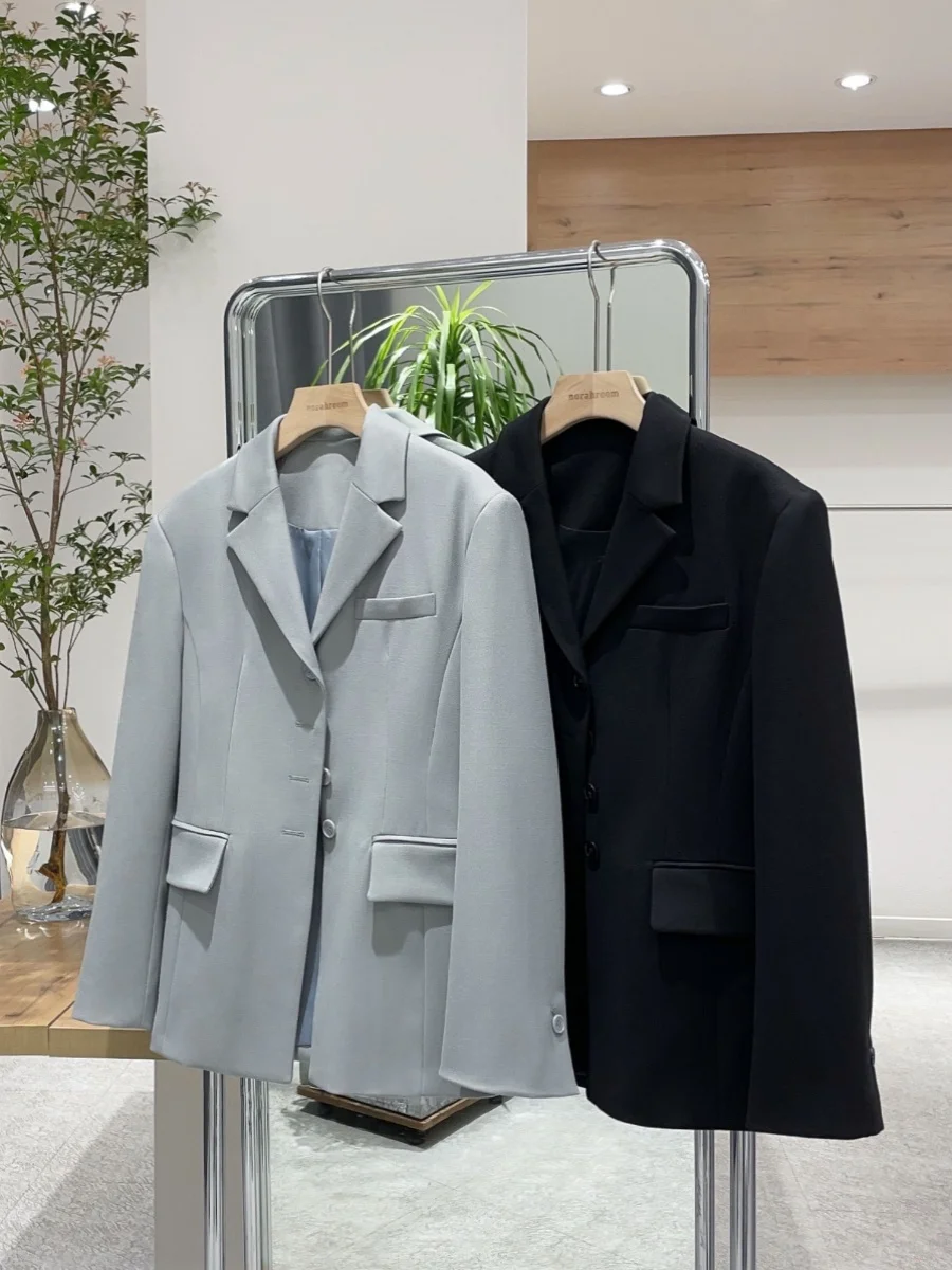 

Vintage Brand WEI Pure Original Spring 2026 Women's Suit Retro Style Button up Long Sleeve Formal Casual Wear