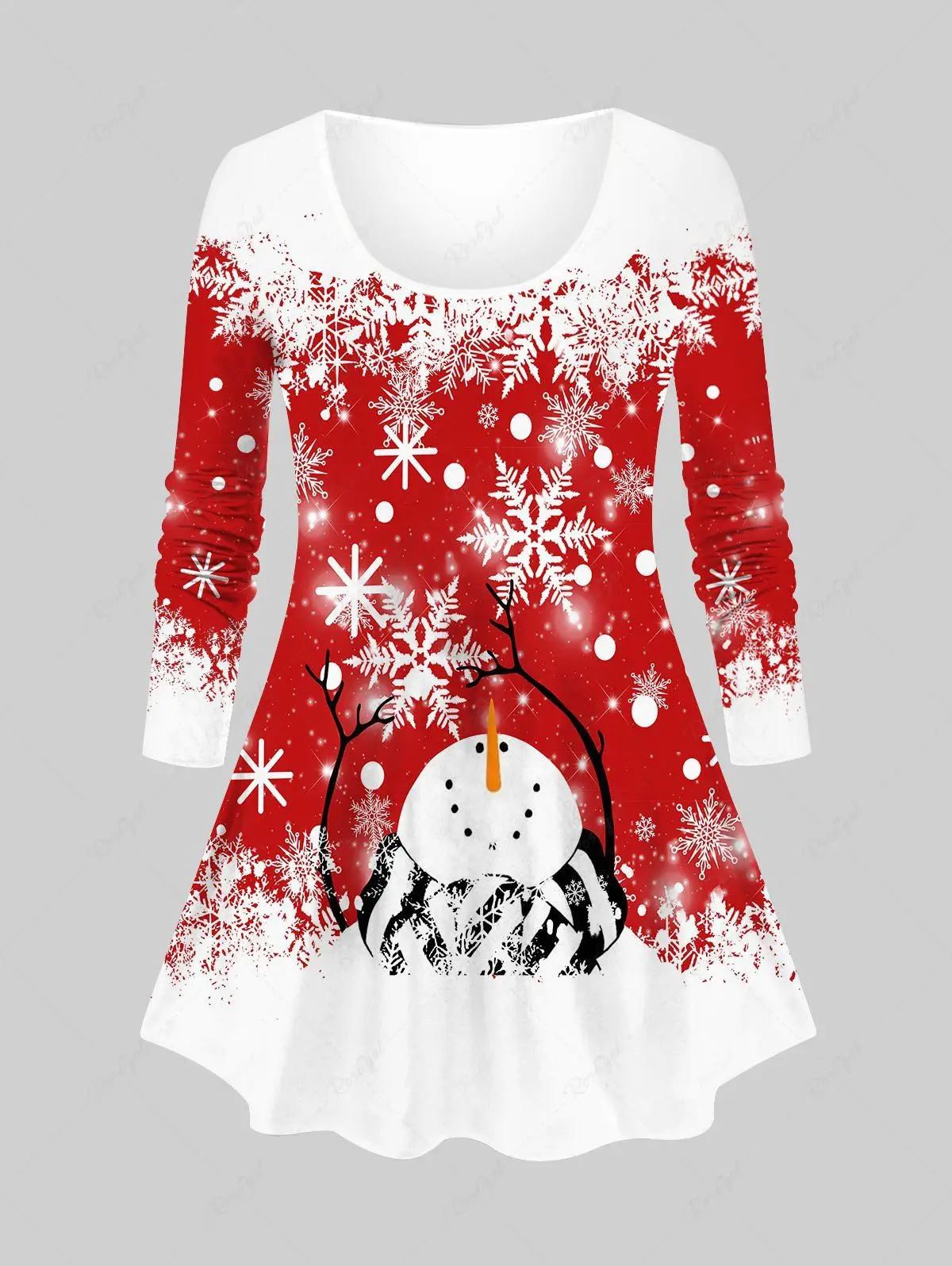 2023 New Christmas Pajama Set Women\'s 3D Print Snowflake Snowman Tree Branch Elk Daily Casual Home Sleepwear Outfits XS-6X