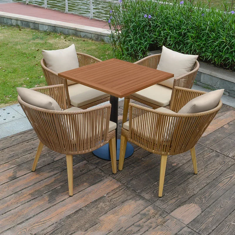 Outdoor Table And Chair Set Coffee Rattan Furniture Ourdoor Hand Tools Patio Pavilion Garden Home Improvement Wicker Clearance