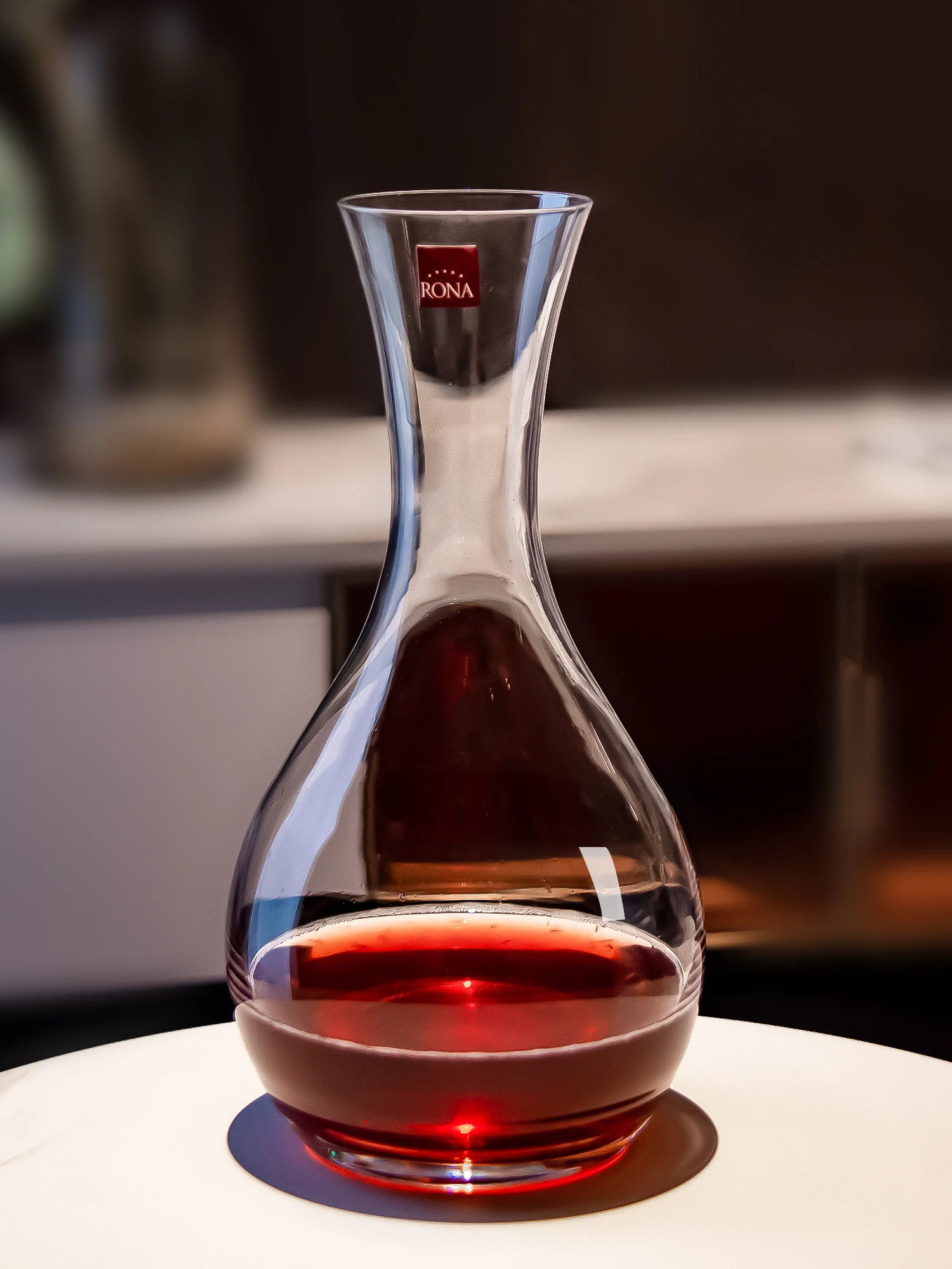 Quick Decanter Crystal Glass Red Wine Slow Pouring Bottle Luxury Light Elegant Alsatian Wine Aerator Daily Gift Item