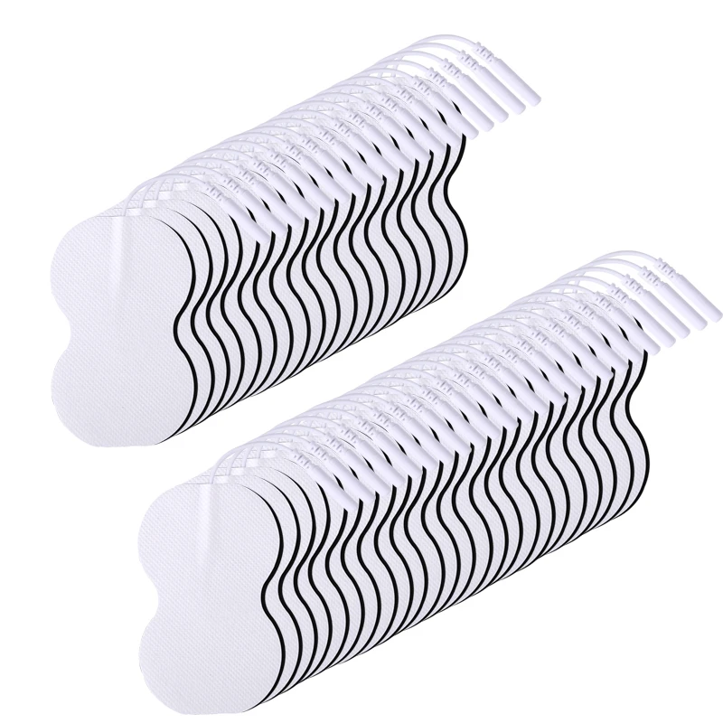 5.5x9cm Non-woven Fabric Adhesive Gel Replacement Patch for Tens Unit EMS Acupuncture Patche Conductive Gel Tens Machines