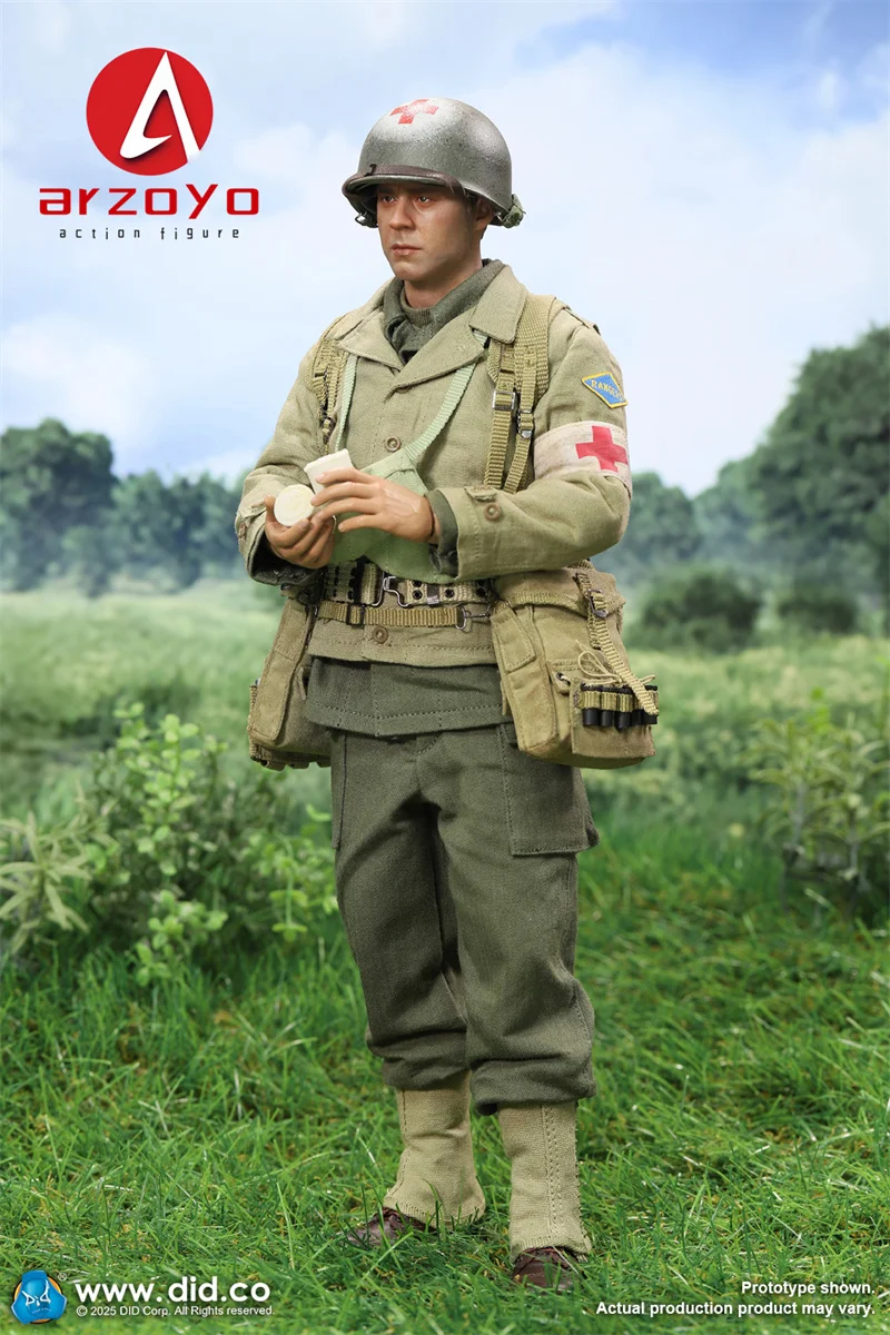 En StockDID A80189 1/6 échelle WWII série de cavalerie américaine soldats médicaux ensemble 12 ''figurine masculine corps poupées modèle pour Collection