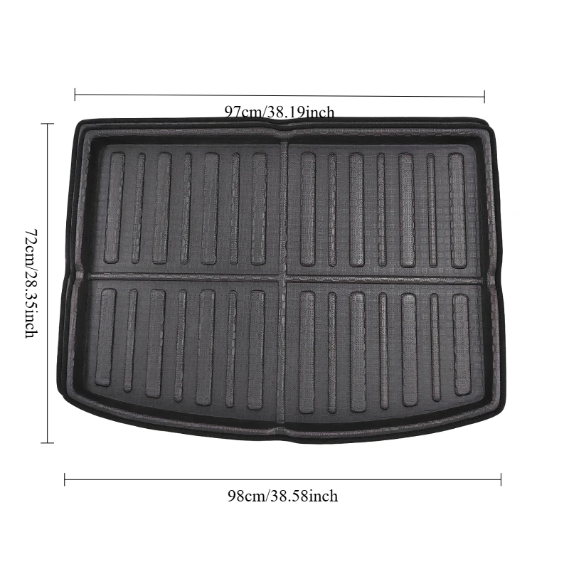 For BYD ATTO2 2024-2026 For Yuan Up Car Trunk Mat Interior Dedicated Retrofit Parts