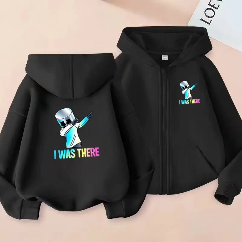 Children's Sportswear with Zippers Hooded Sport Jackets Children's Clothing Brand Suitable 3-13year-old Boys Girls Charming Gift