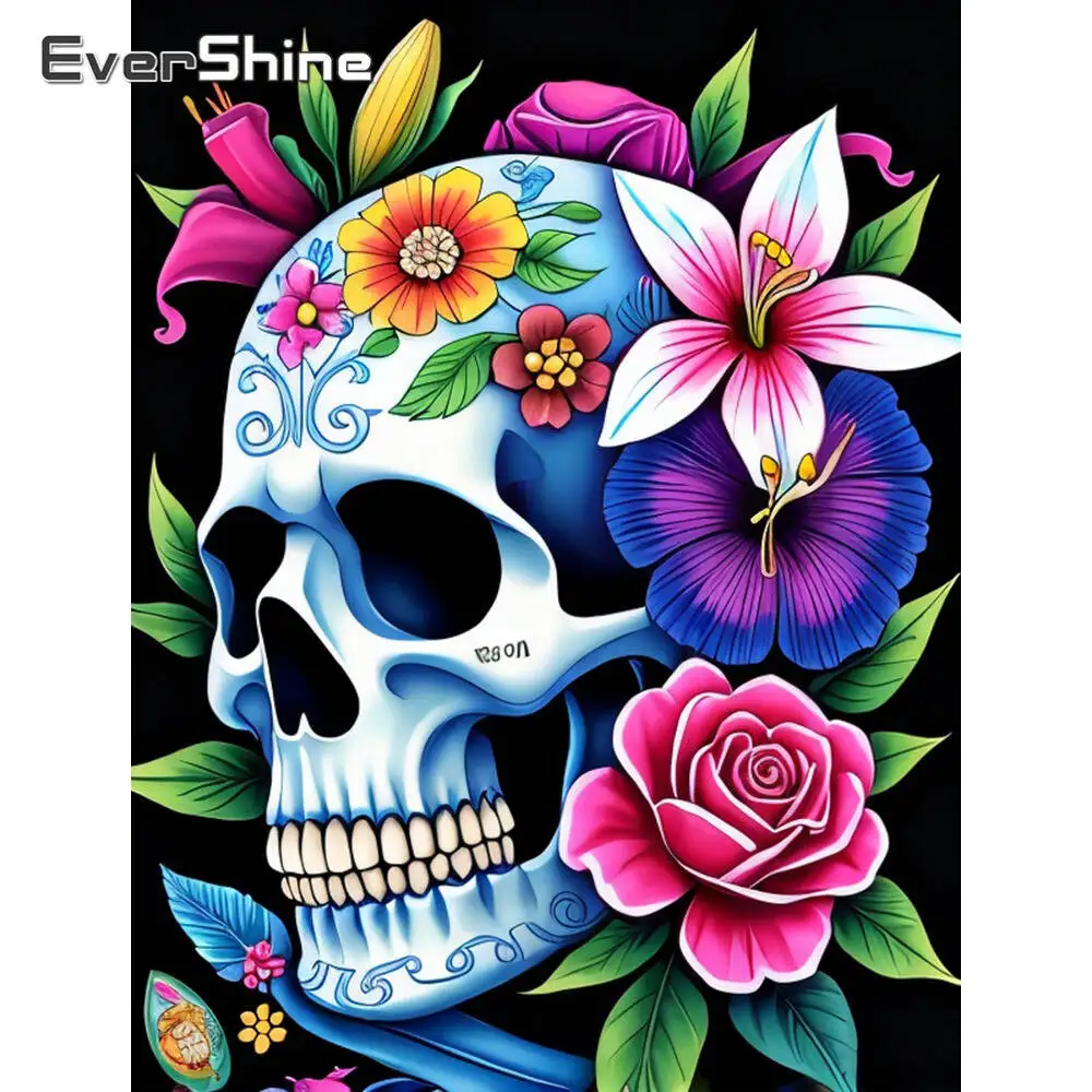 Evershine Diamant-Malerei, Hund, Tier, Strass-Bilder, Cartoon-Diamant-Stickerei, Brücke, buntes Kunsthandwerk, handgefertigtes Geschenk