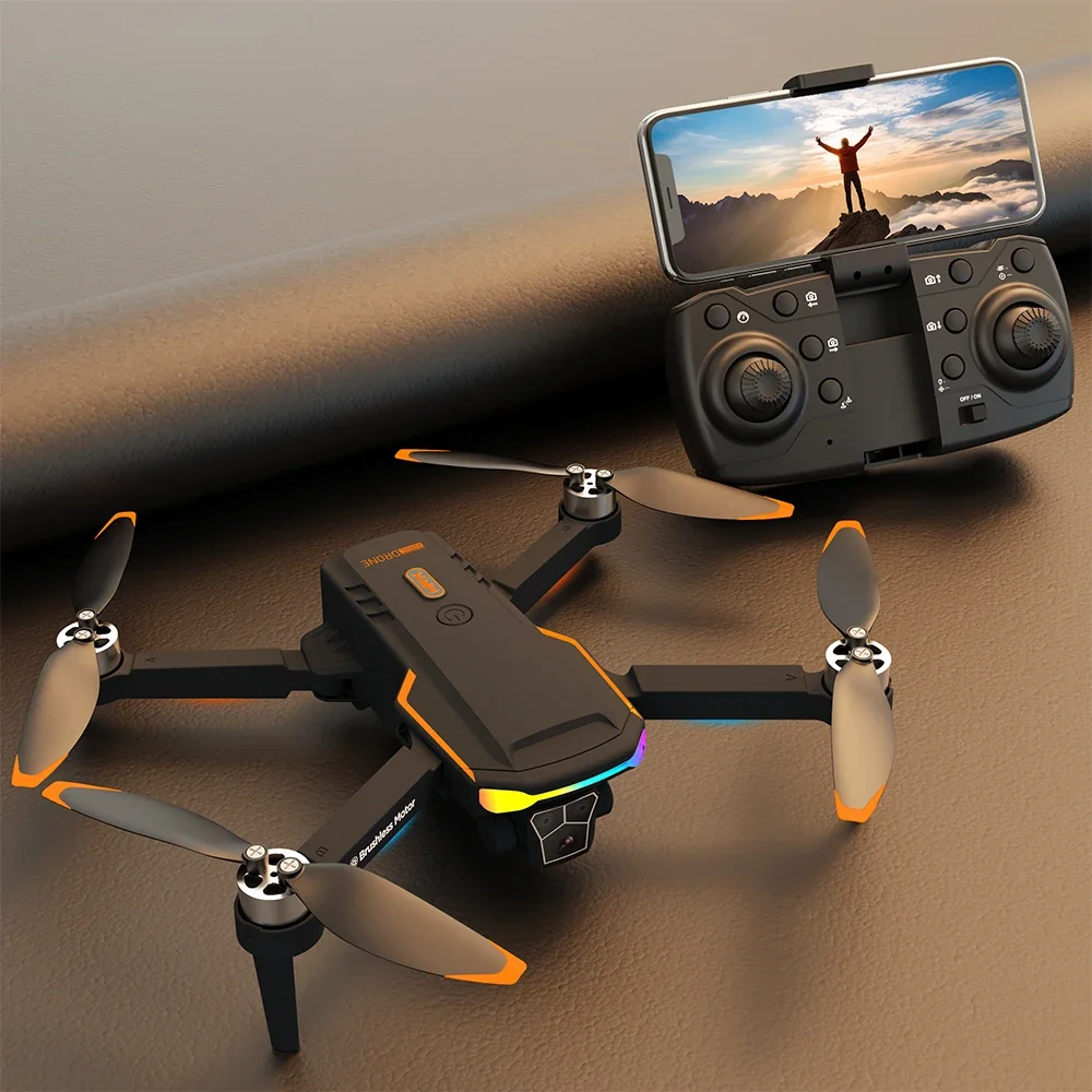 2025 New F168 Drone Drone 8K Profesional Gimbal HD Camera 2.4G Wifi Dron 3KM RC Helicopter Toys Gifts