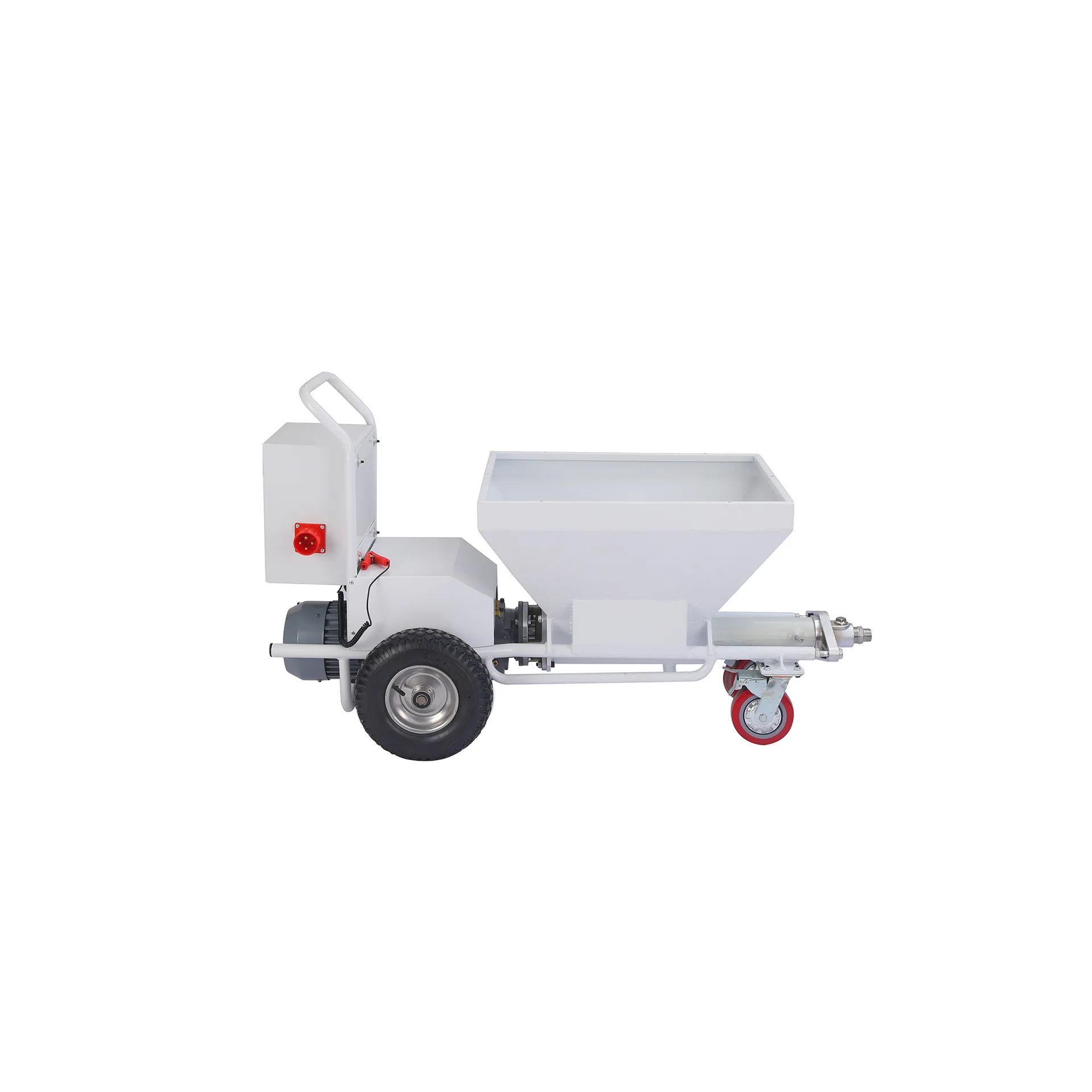 High-power real stone paint spraying machine airless spray gun fireproof material spraying large diameter