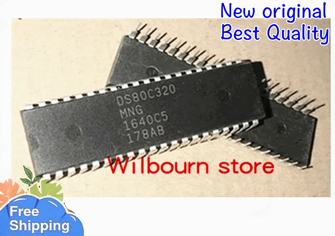 New original 10PCS/LOT DS80C320 DS80C320MNG DS80C320MCG DIP40