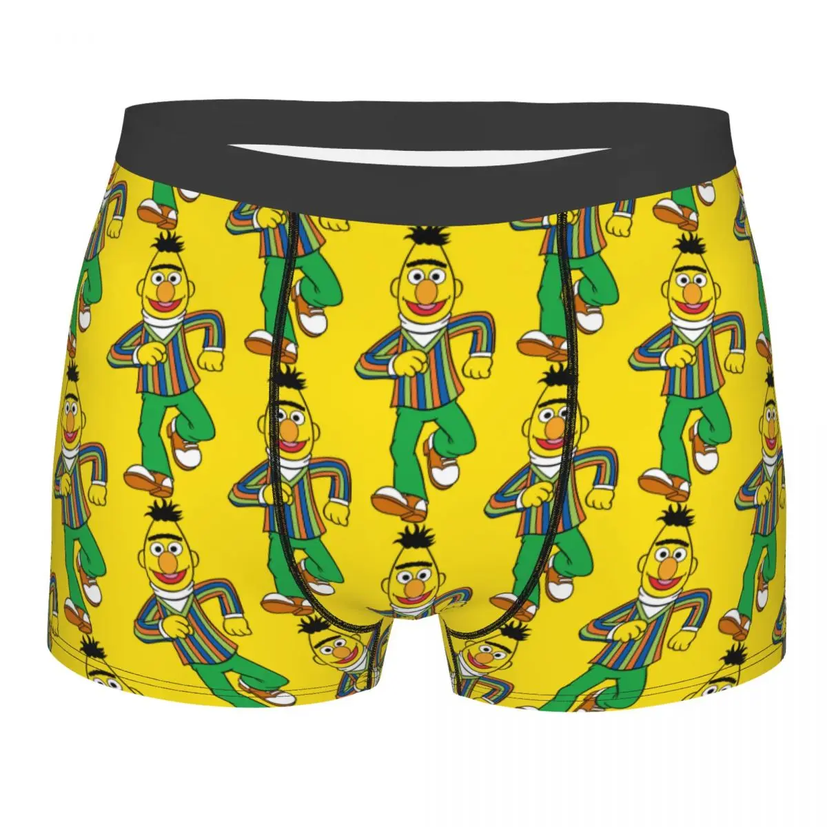 Sesame Streets Man's Boxer Briefs Underpants Bert Highly Breathable High Quality Gift Idea