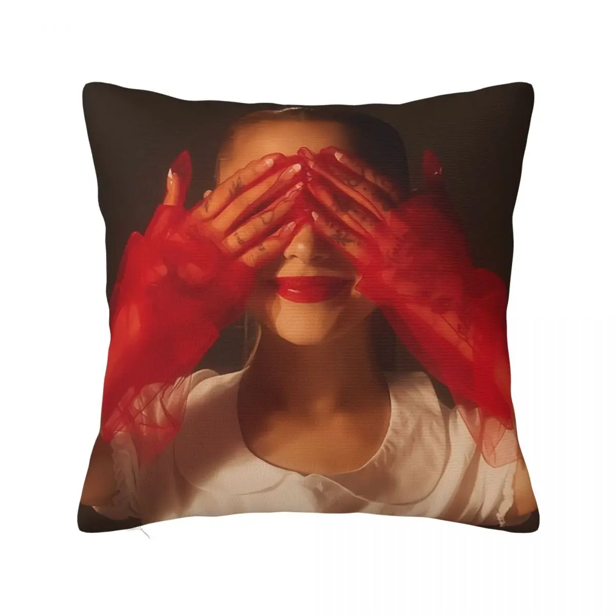 Ariana Grandes Eternal Sunshine Pillowcase Double-sided Printing Polyester Cushion Cover Gift Throw Pillow Case