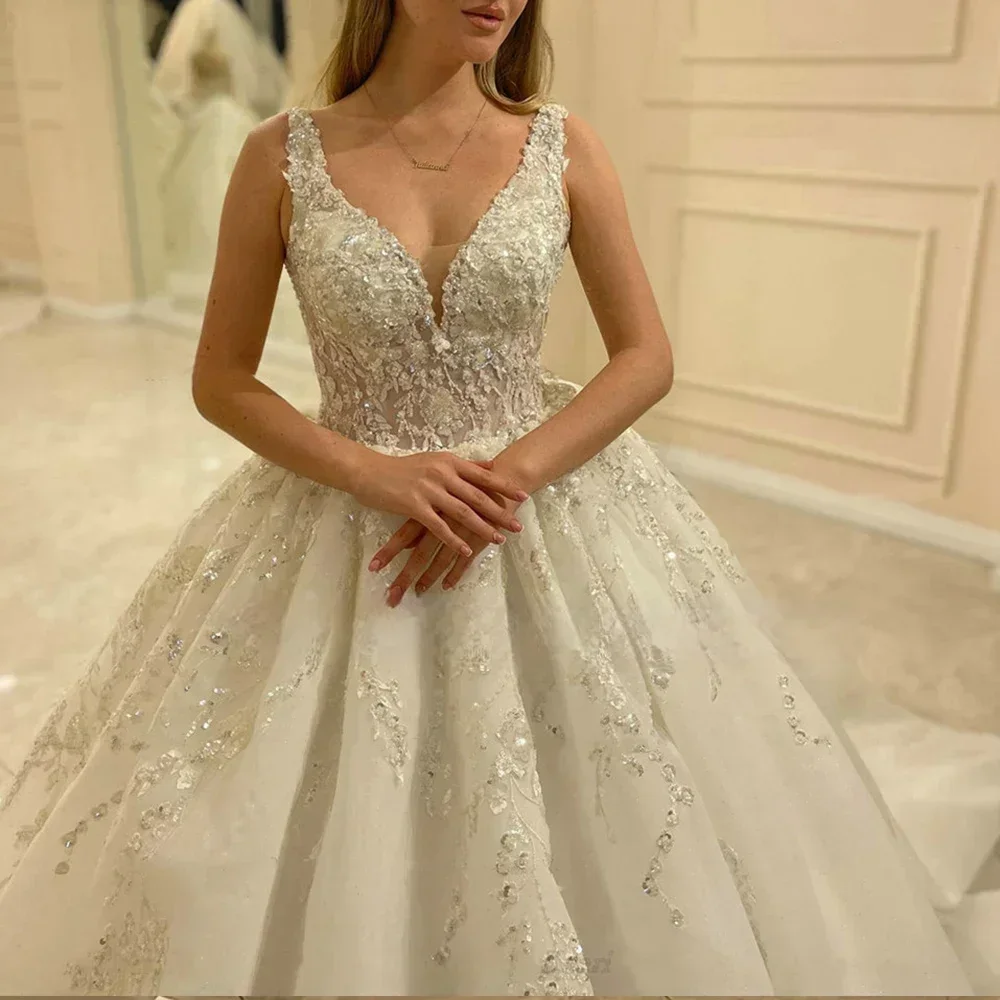 Jane Eyre Personalizzato Splendido Squisito Paillettes Che Borda Abiti Da Sposa Al Largo Della Spalla Robe Mariage Abiti Da Sposa Da Sposa