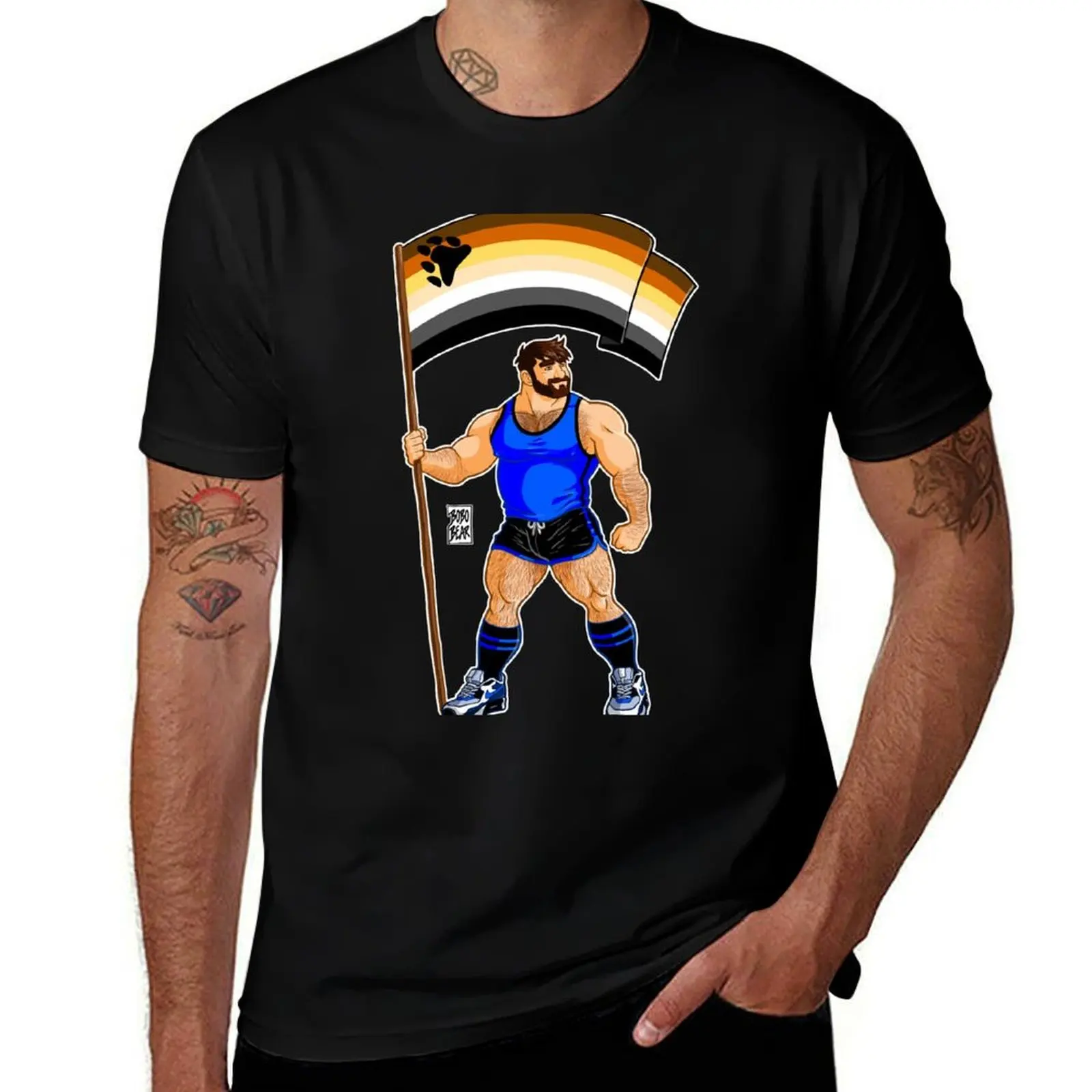 

T-Shirt tees man ADAM LIKES man printed FLAG for shirts t anime for t t shirts oversize BEAR shirts PRIDE graphic