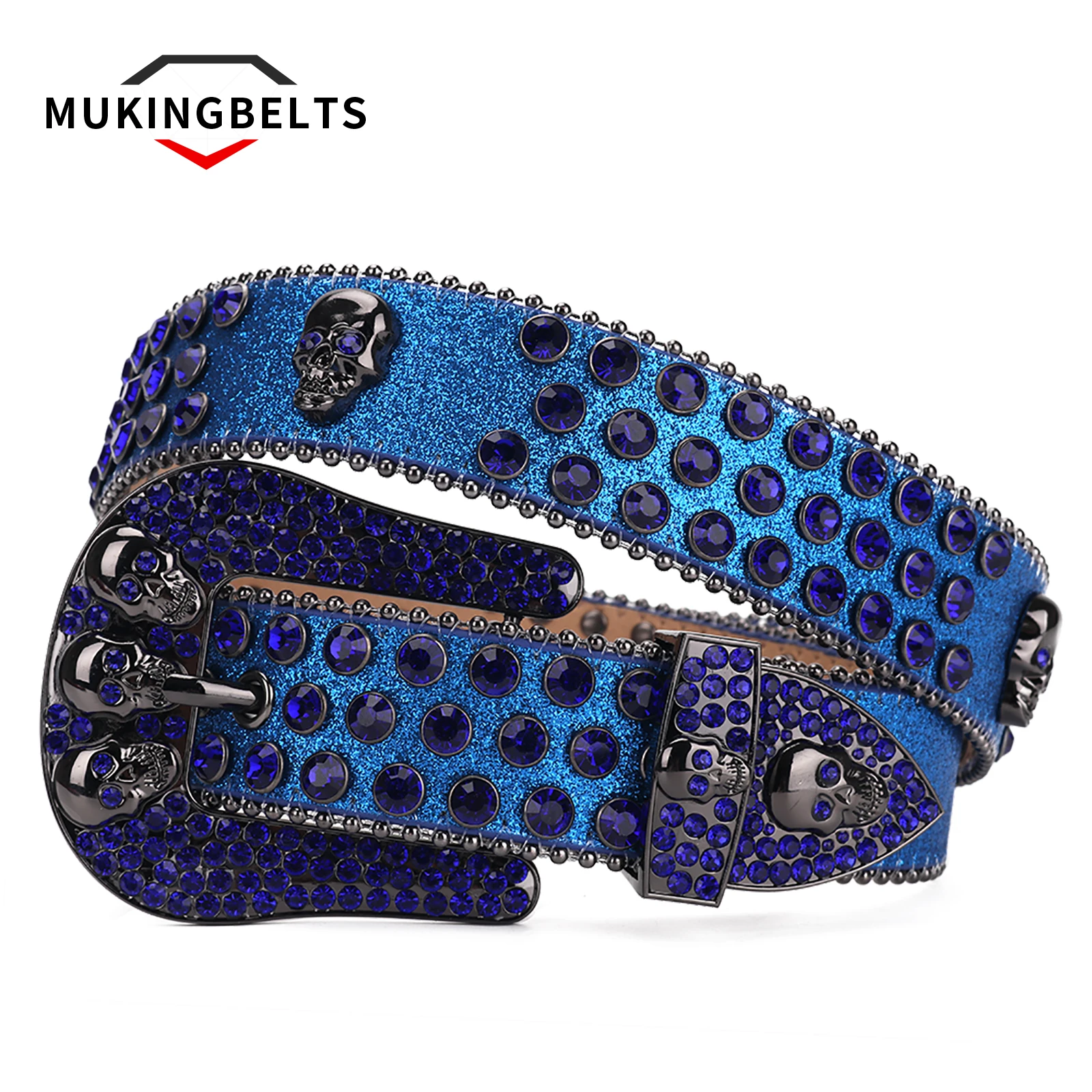 New Fashion Western strass cinture cinturino con borchie di lusso cinture Pure per donna uomo Jeans da donna 2022 Trend cintura uomo