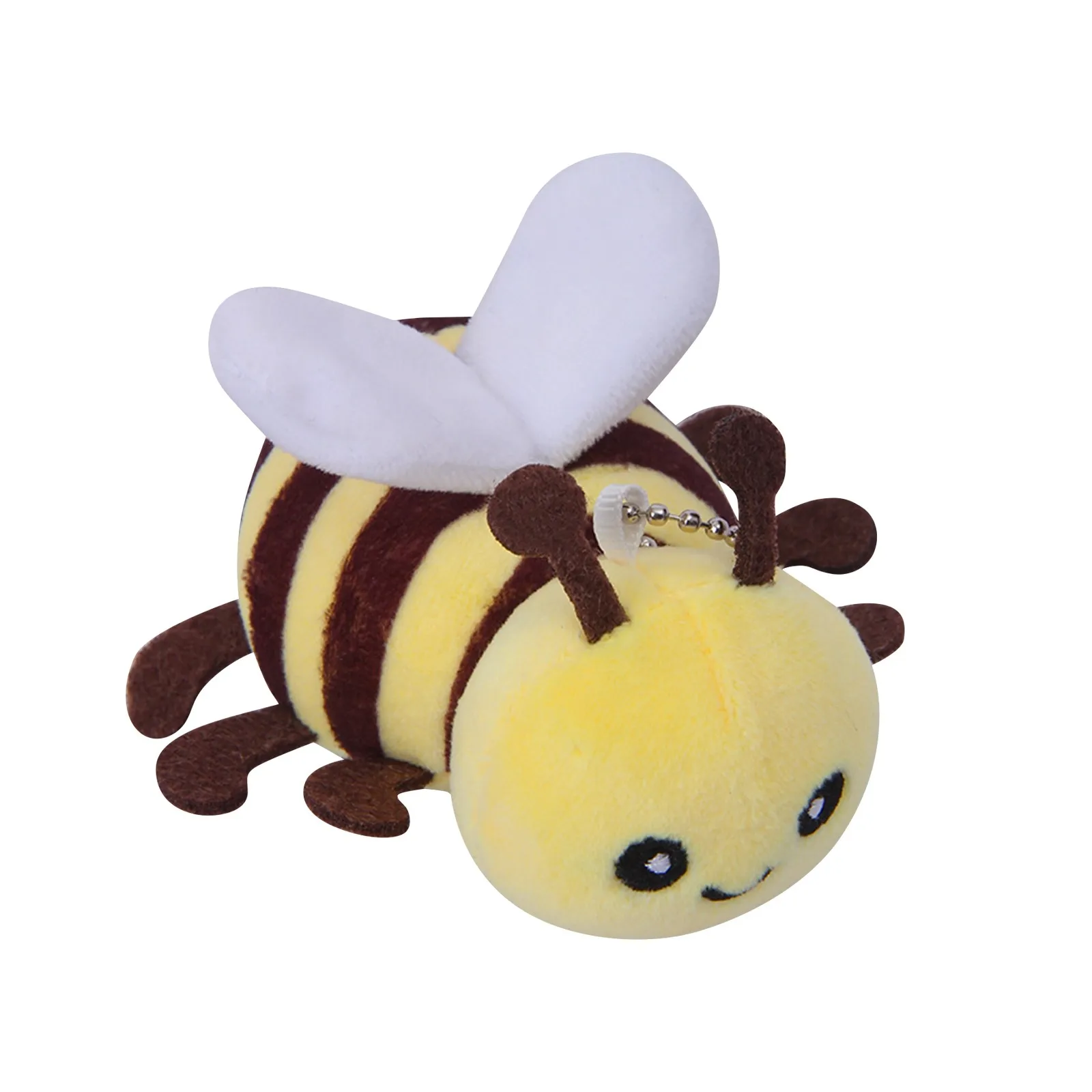 Creative Insect Series Plush Toy Keychain Cute Small animals Keyring Ornament Key Chain Car Pendant Accessories Kids Gifts