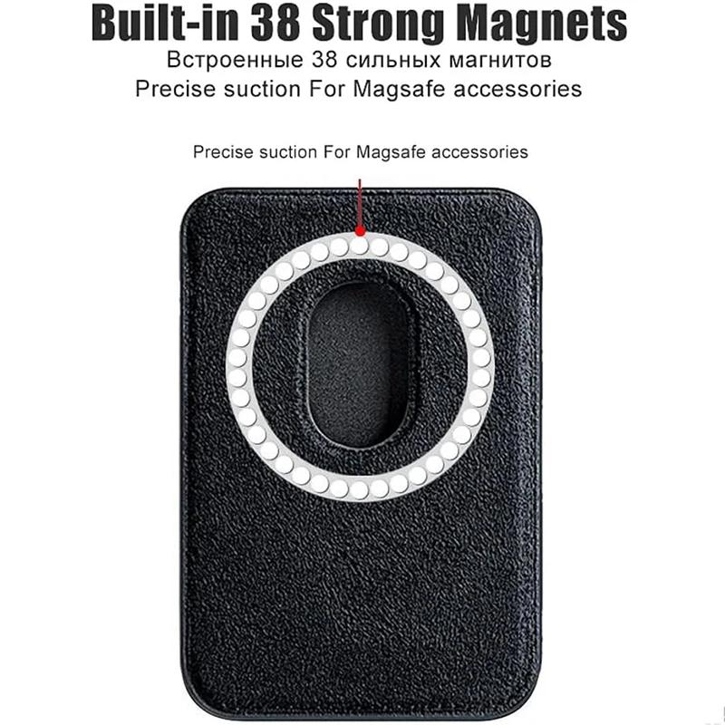 Real alcanantara caso titular do cartão magnético para iphone 17 pro max ar magsafe couro carteira caso saco para iphone 15 16 17 pro max