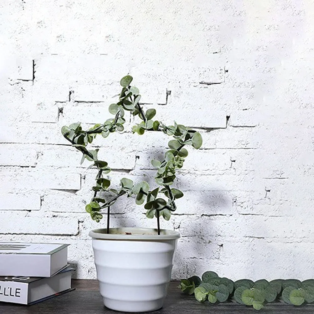 

2Pcs Plant Climbing Supports Iron Durable Star Snail Shape Garden Yard Lawn Vine Plant Holders Climbing Rack Accessories