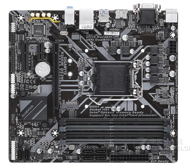 B360 LGA1151 Motherboard with 512G M.2 NVMe SSD Processor Core i7 8700 8700K 4 Tubes CPU Cooler Brand RAM 2*8G 16G DDR4 Memory