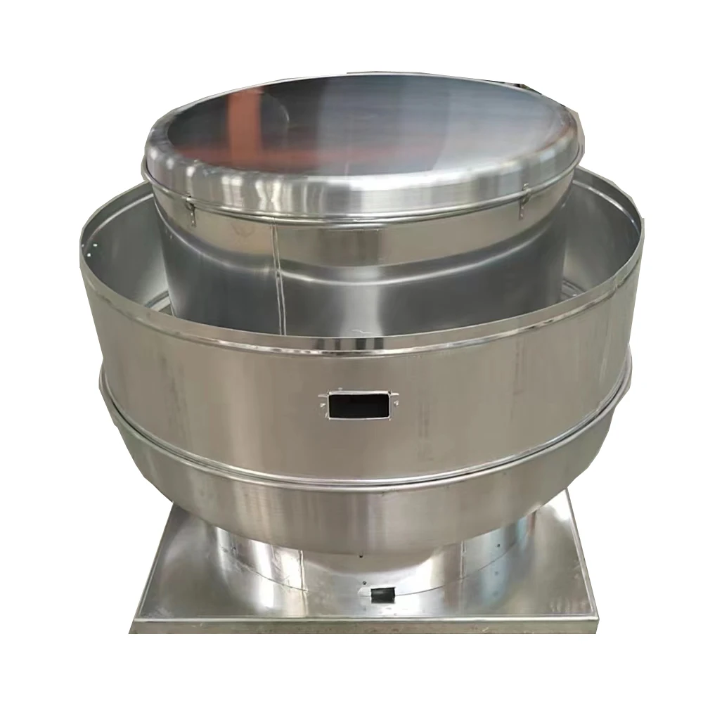 

Stainless Steel & Aluminum Axial Flow Roof Ventilator Free Standing Unpowered OEM/ODM Customizable Roof Fan
