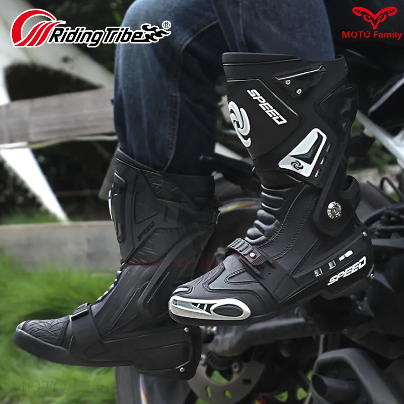 Riding tribe motorcycle boots summer men's anti-drop anti-collision moto shoes B1005 off-road commuter knight gear women